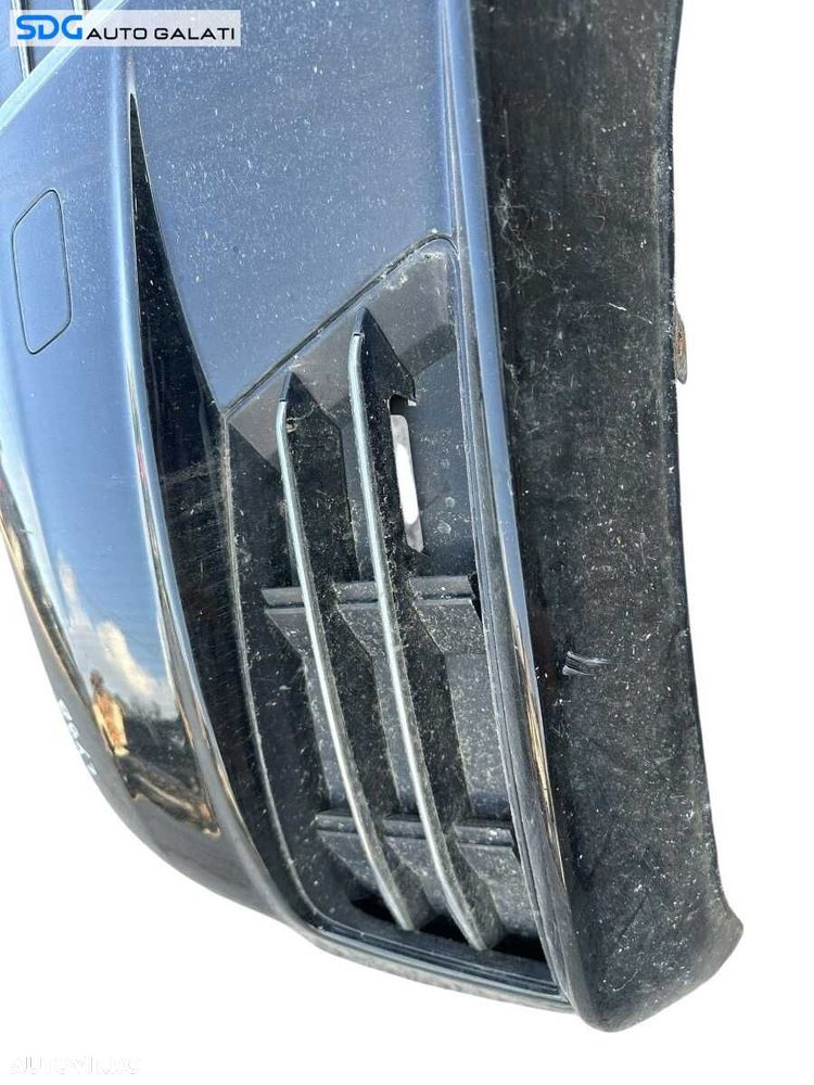 Bara Spoiler Fata Completa cu Grila si Emblema Audi A4 B8 B8.5 FL Facelift 2012 - 2015 Culoare LZ9Y [K3502] [K3503] - 7