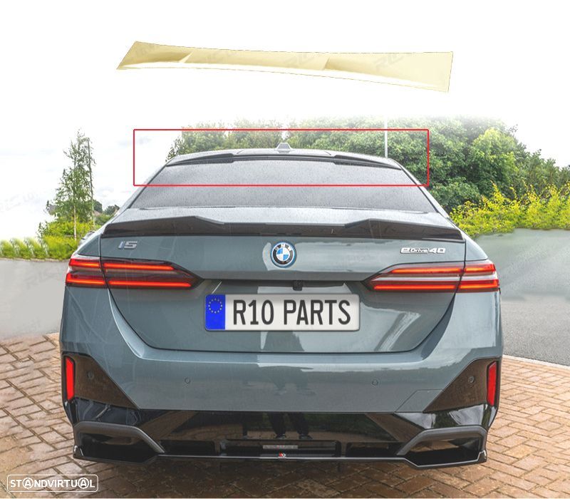 SPOILER VIDRO TRASEIRO BMW G60 24- LOOK M - 1