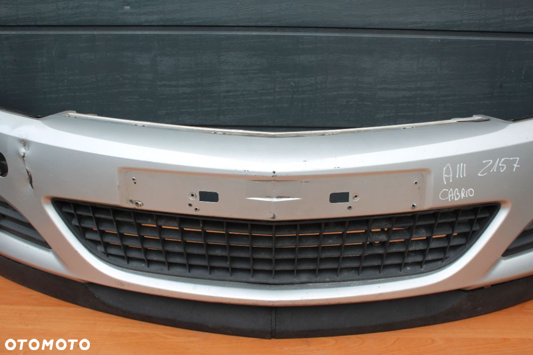 ZDERZAK przód przedni OPEL ASTRA H CABRIO GTC Z157 halogeny kratki Spryskiwacze - 5