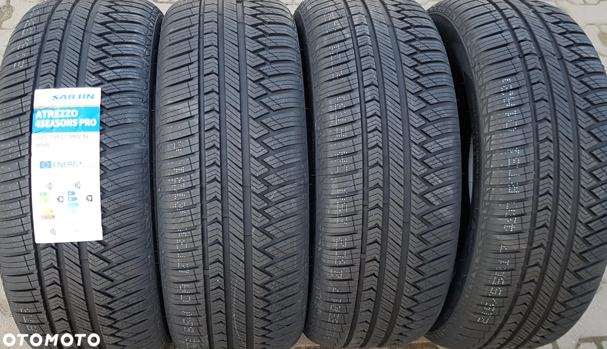 4x 215/55R17 Sailun Atrezzo 4Seasons Pro Nowy komplet opon całorocznych Poznań - 1