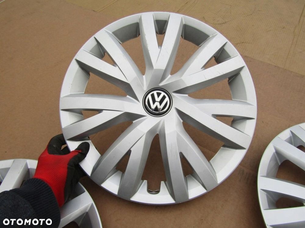 4x Kołpaki 16 VW Golf V VI VII VIII Jetta Caddy Eos Touran Passat B5 B6 B7 - 13