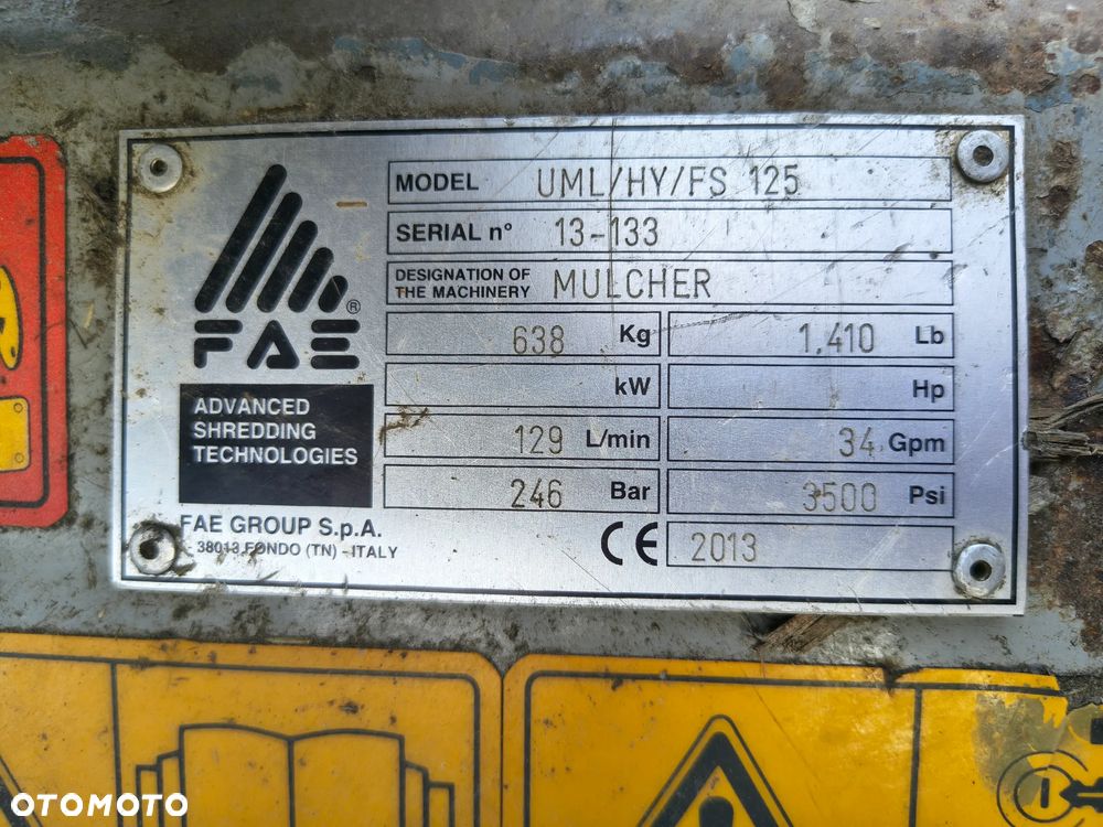 Caterpillar UNAC 300RR Mulczer kolejowy Liebherr atlas dwudrogowy zw - 34