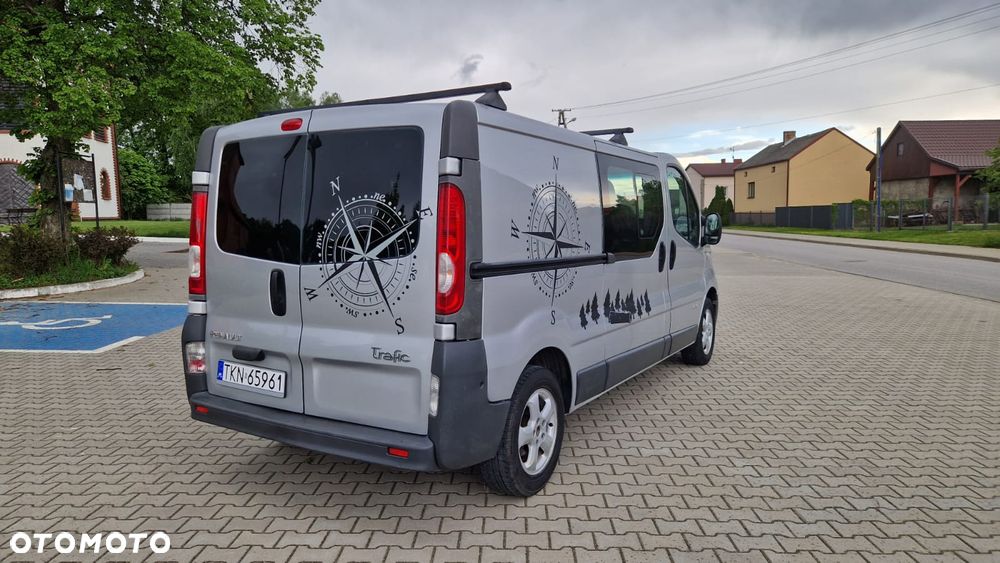 Renault TRAFIC L2H1 Długi Klima Elektryka Navi Tempomat Dubel Kabina 6os Brygadówka - 30