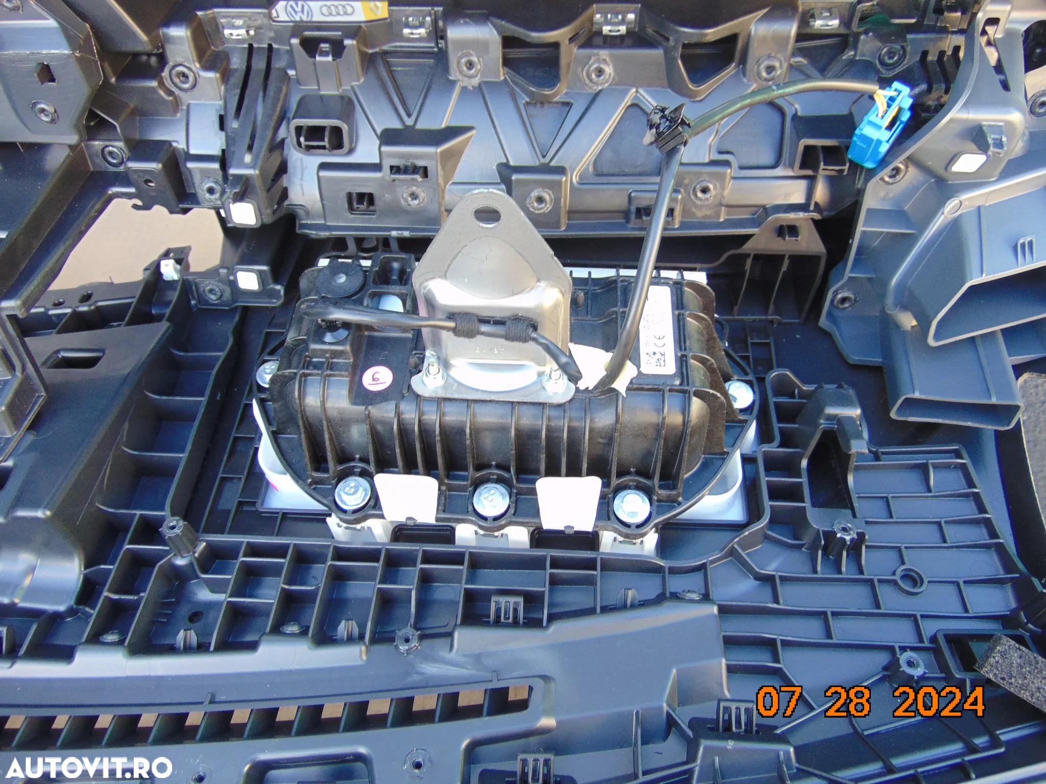 Plansa bord Peugeot 208 dupa 2019 kit plansa bord airbag sofer pasager centuri fata stanga dreapta - 11
