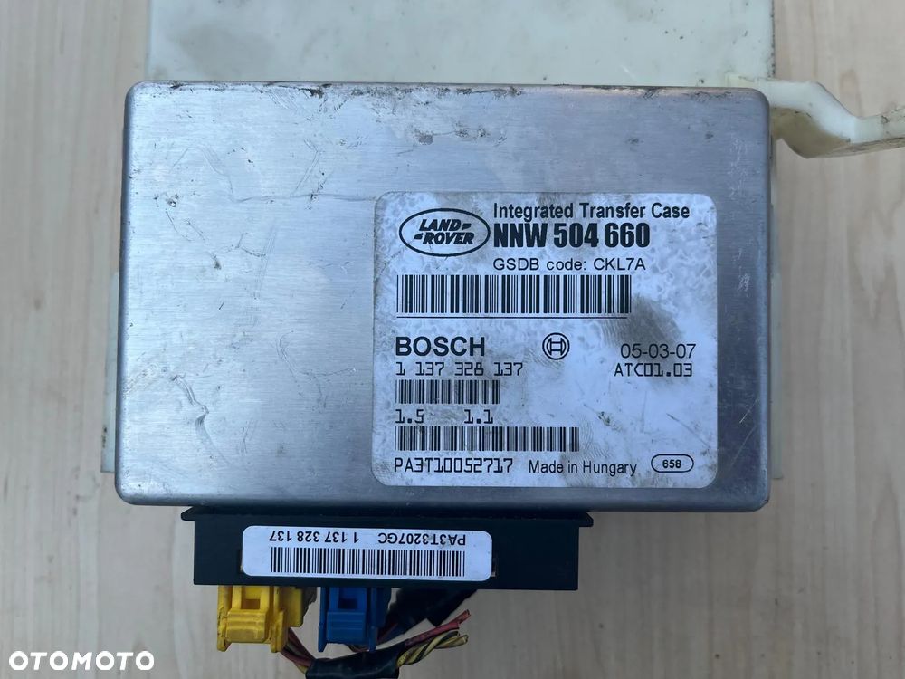 Sterownik reduktora NNW504660 Land Rover Discovery 3 III / Range Rover Sport L320 - 1