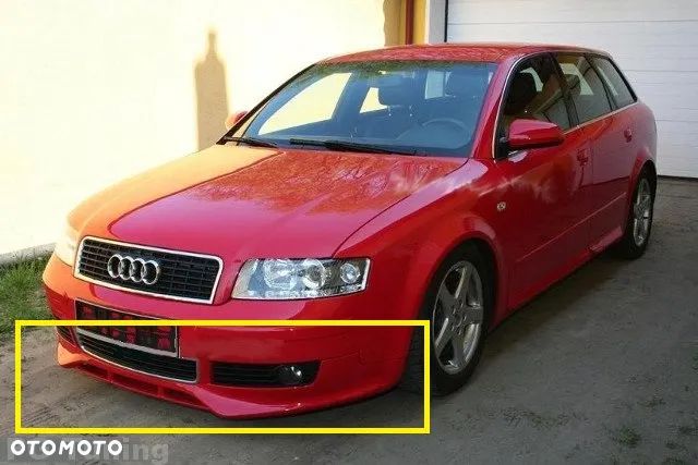 AUDI A4 B6 SEDAN KOMBI PRZEDNIA DOKŁADKA ZDERZAKA PODKŁAD - 2