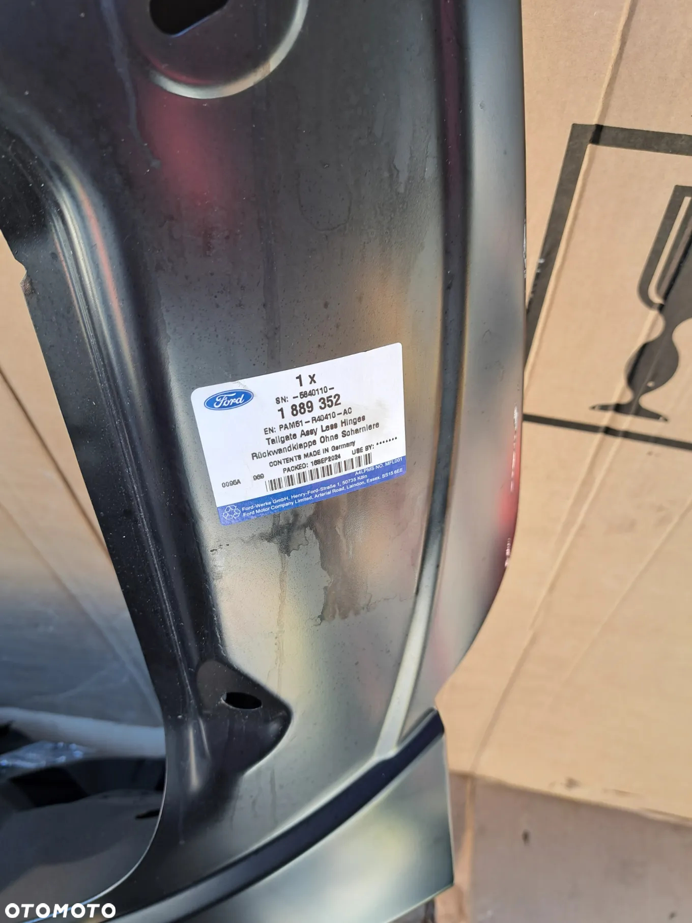 Klapa tylna tył Ford C-Max II MK-2 2010 2011 2012 2013 2014 2015 1889352 PAM51-R40410-AC AM51-17A417-BB - 16