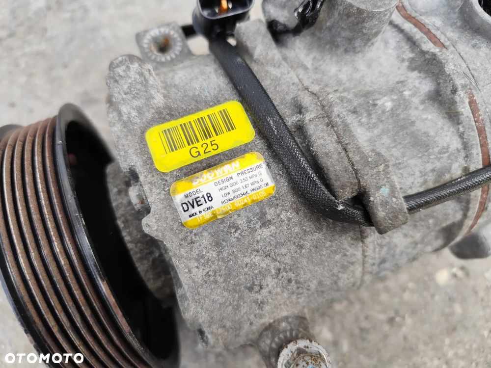 KOMPRESOR SPRĘŻARKA KLIMATYZACJI KIA / HYUNDAI 2.2 CRDi - DVE18 1F3BE-12500 - 6