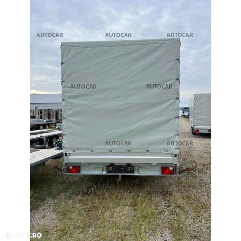 Autocar Platforma auto Autocar cu Prelata 6m - 3