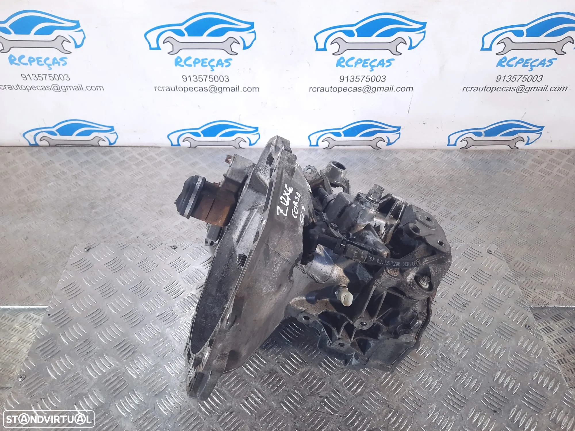 CAIXA VELOCIDADES MANUAL OPEL CORSA C 1.2i 16V 75CV Z12XE F13C394 CORSA C 1.0i 12V 60CV Z10XEP ASTRA G T98 1.6i 8V 75CV X16SZR - 4