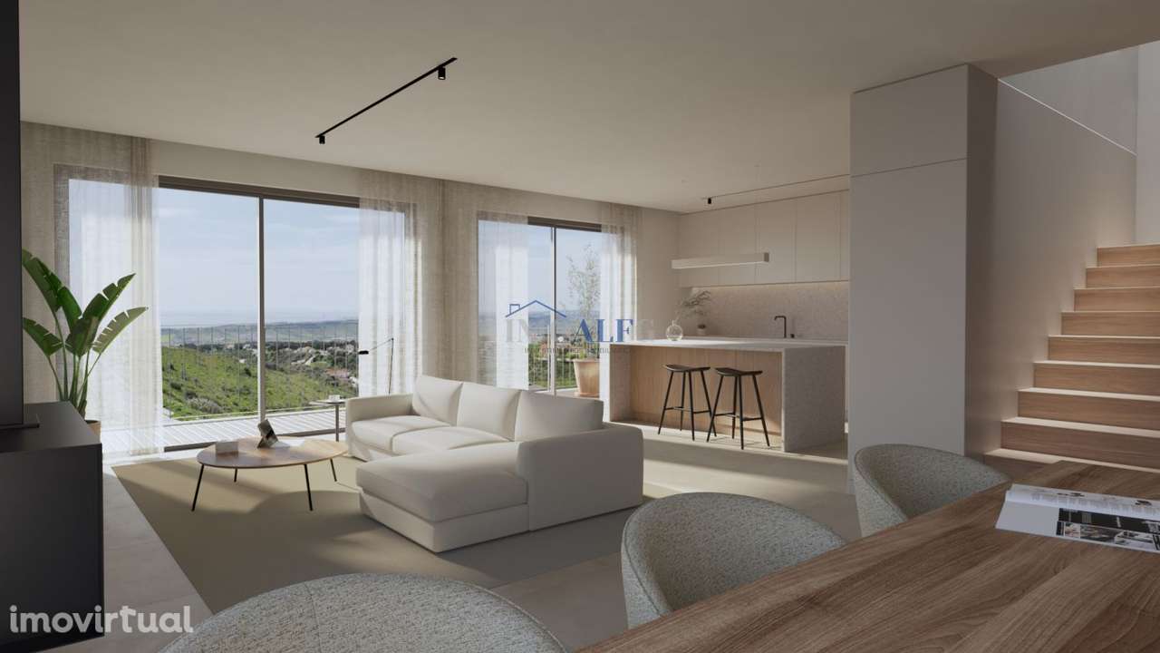 Moradia Nova T5 com piscina e  vista Rio Tejo em Fonte Santa, Vialonga - Grande imagem: 2/17