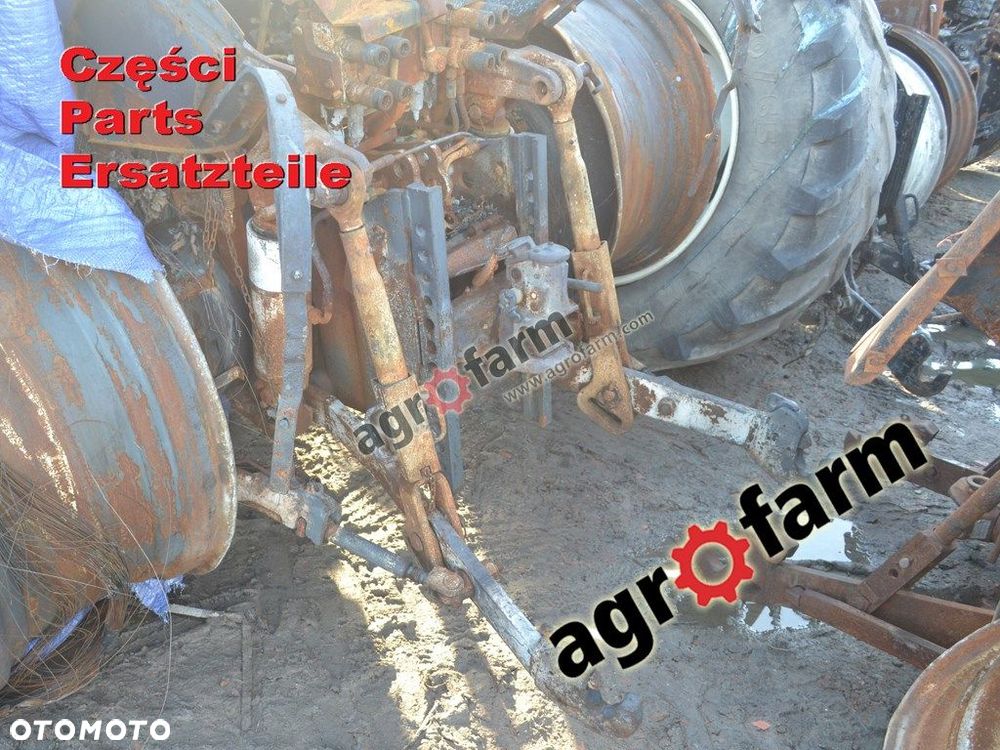 Deutz Agrotron M620 części, skrzynia biegów, oś - 3