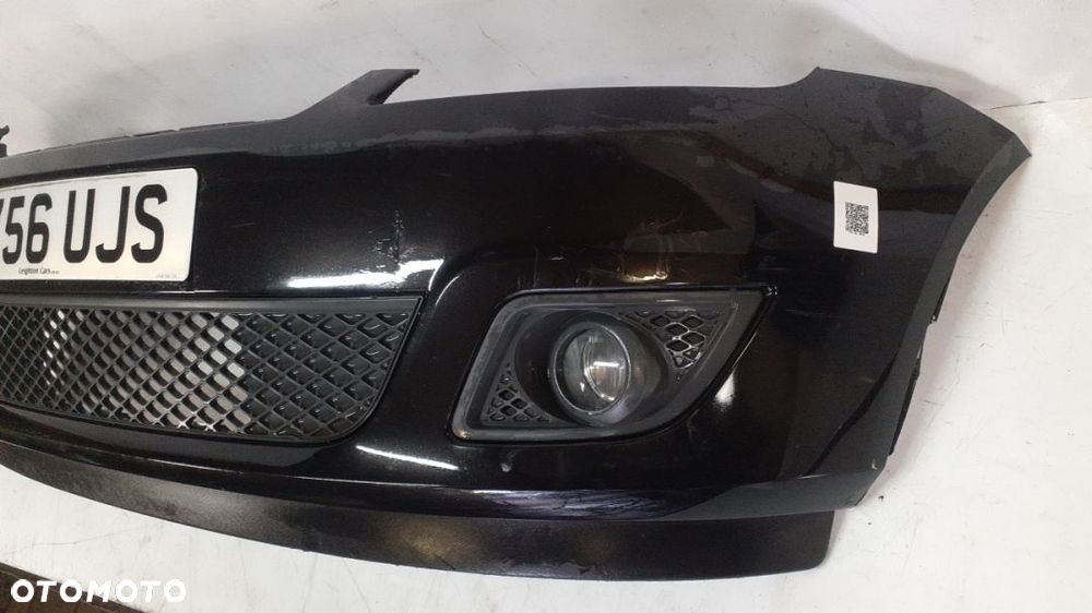 $ ZDERZAK PRZÓD PRZEDNI DO FORD FIESTA MK6 VI LIFT FL D2 CZARNY - 2