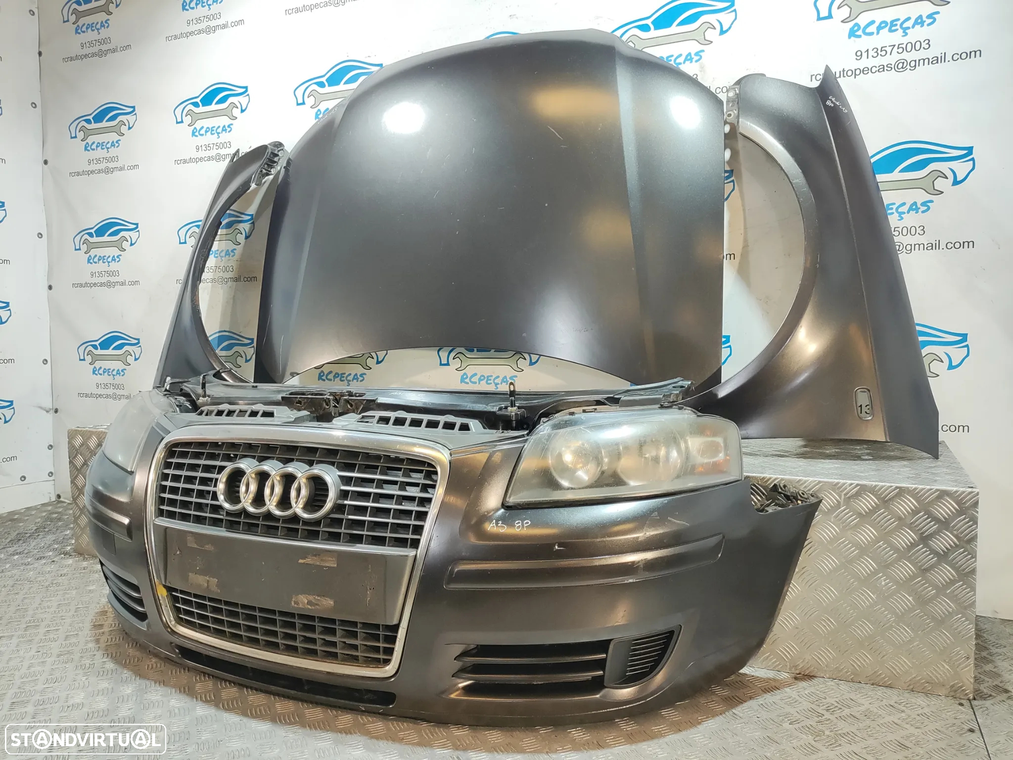 Frente Completa Audi A3 8P Fase 2 - 2