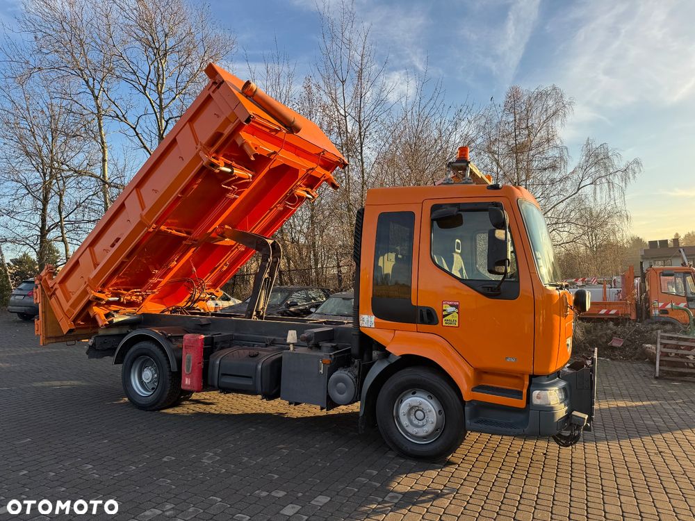 Renault Midlum Wywrotka 3 str. 2 x HYDROBURTA Specjalny Czołownica Solarka Piaskarka - 2