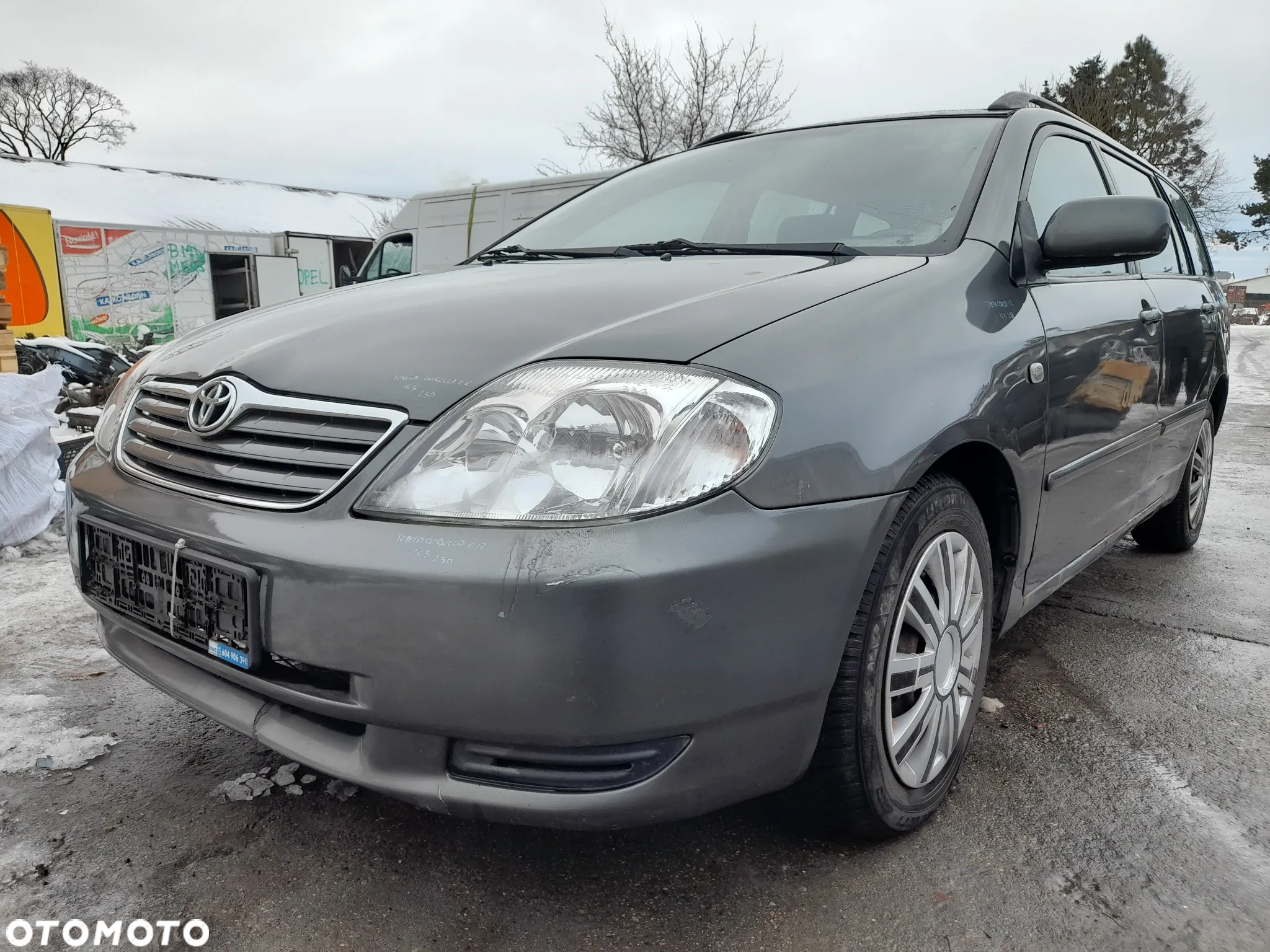 SILNIK 2.0 D-4D 90KM 66kW SŁUPEK 1CD-FTV TOYOTA COROLLA E12 - 6