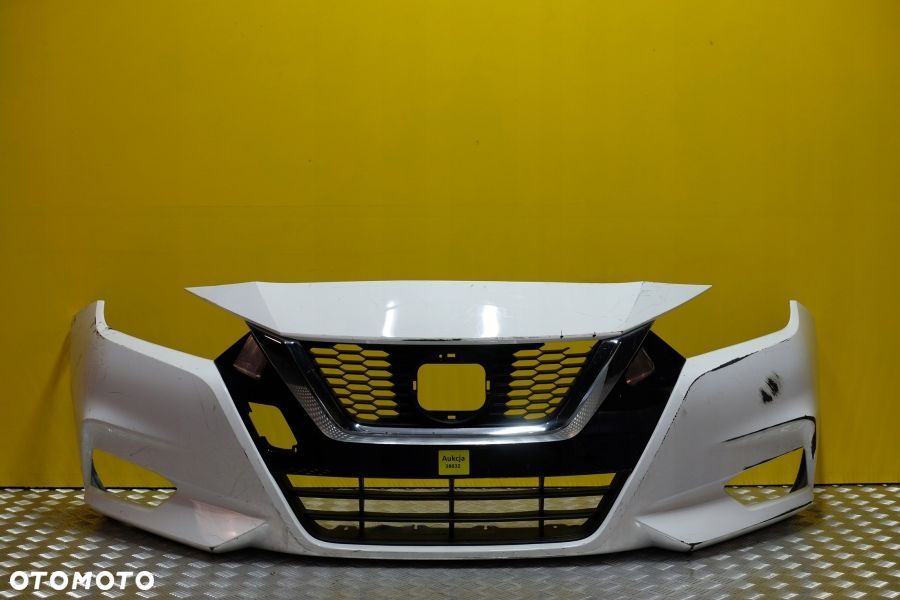 NISSAN VERSA 2020 21 ZDERZAK PRZÓD GRIL CHROM USA - 1