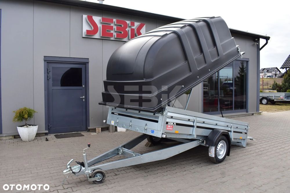 Brenderup NOWOŚĆ !!! 2300 SUB z pokrywą ABS DMC 750 kg. 302 x 152 cm. wysoka burta 40 cm. - 5