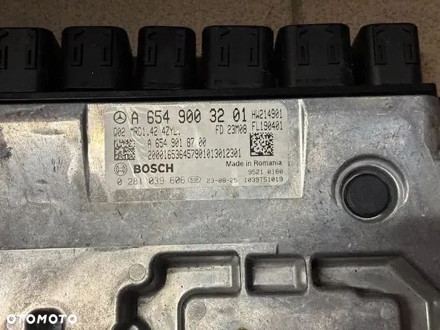 STEROWNIK KOMPUTER SILNIKA MERCEDES SPRINTER 907 A6549003201 - 2
