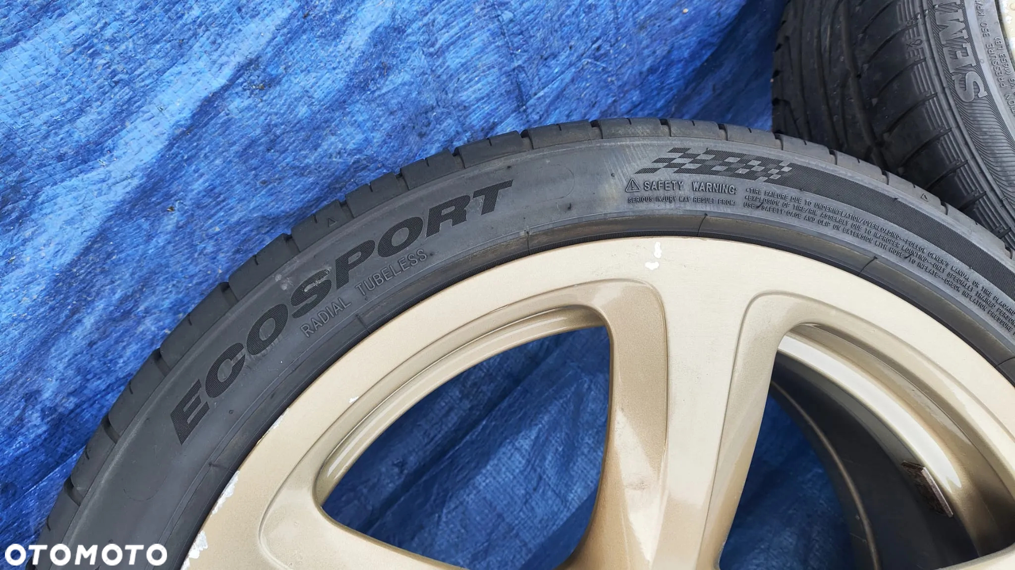 KOŁA FELGI ALUFELGI STYLING 249 5x120 8.5J 9J 19 ET14 ORYGINALNE 6777353 6777354 OPONY 245/40R19 275/35R19 BMW E63 E64 LCI LIFT - 11
