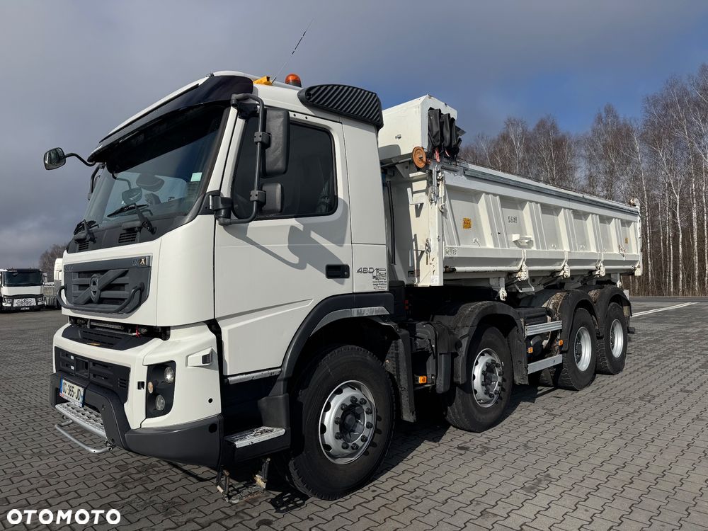 Volvo FMX 460 13L 8x4 MEILLER HYDROBURTA ładne i zadbane - 1