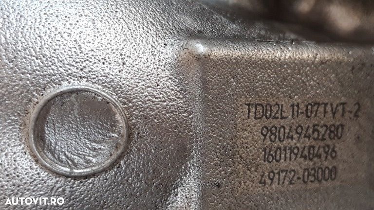 Turbo 1.6 hdi / EURO 6 / 9804945280 citroen c3 c4 berlingo peugeot 5008 308 208 tepee ford fiesta 6  2014 2015 2016 2017 2018 2019 2020 2021 2022 2023 - 4