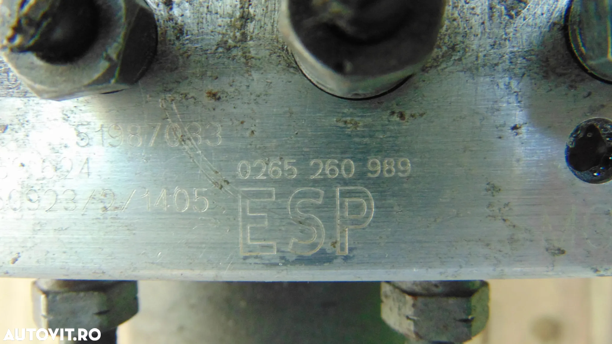 Pompa ABS Fiat Ducato 2.3 JTD euro 5 an 2010-2016 cod 0265260989/51987033 - 7