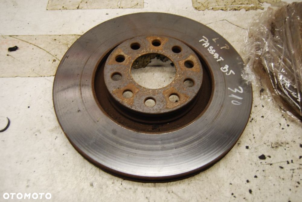 TARCZE HAMULCOWE PRZÓD PRZEDNIE JAK NOWE VW PASSAT B5 2.8 V6 310MM AUDI A6 C5 - 2