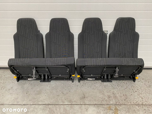 Siedzenie tylne Doka Dubel Kabina Mercedes Atego