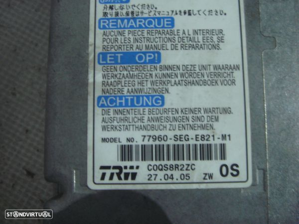 Centralina De Airbags Honda Accord Vii Tourer (Cm, Cn) - 3