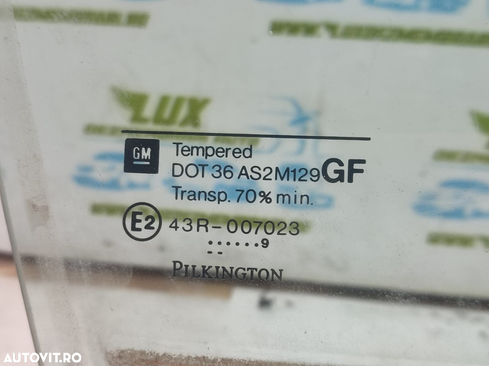 Geam usa dreapta fata Opel Astra G [1998 - 2009] 1.6 benzina X16XEL - 2