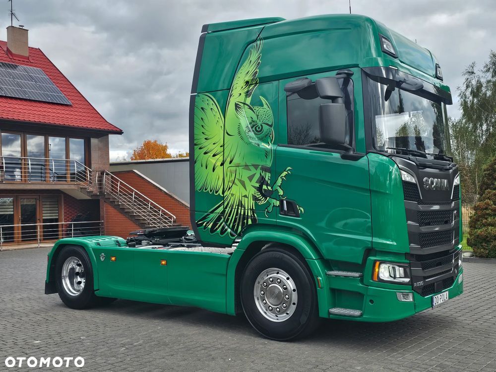 Scania R530 V8 XENON LEDY RETARDER KLIMA POST.HYDRAULIKA! - 1
