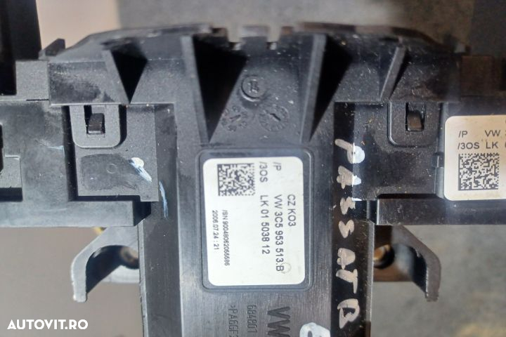 ANSAMBLU MANETE SEMNALIZARE + STERGATOARE + TEMPOMAT 3C5953513B  3C59 - 4