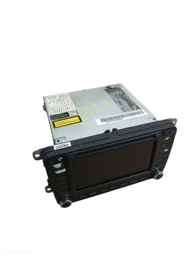 RADIO CD NAWIGACJA VW GOLF V 1T0035194D 7612002039 - 2