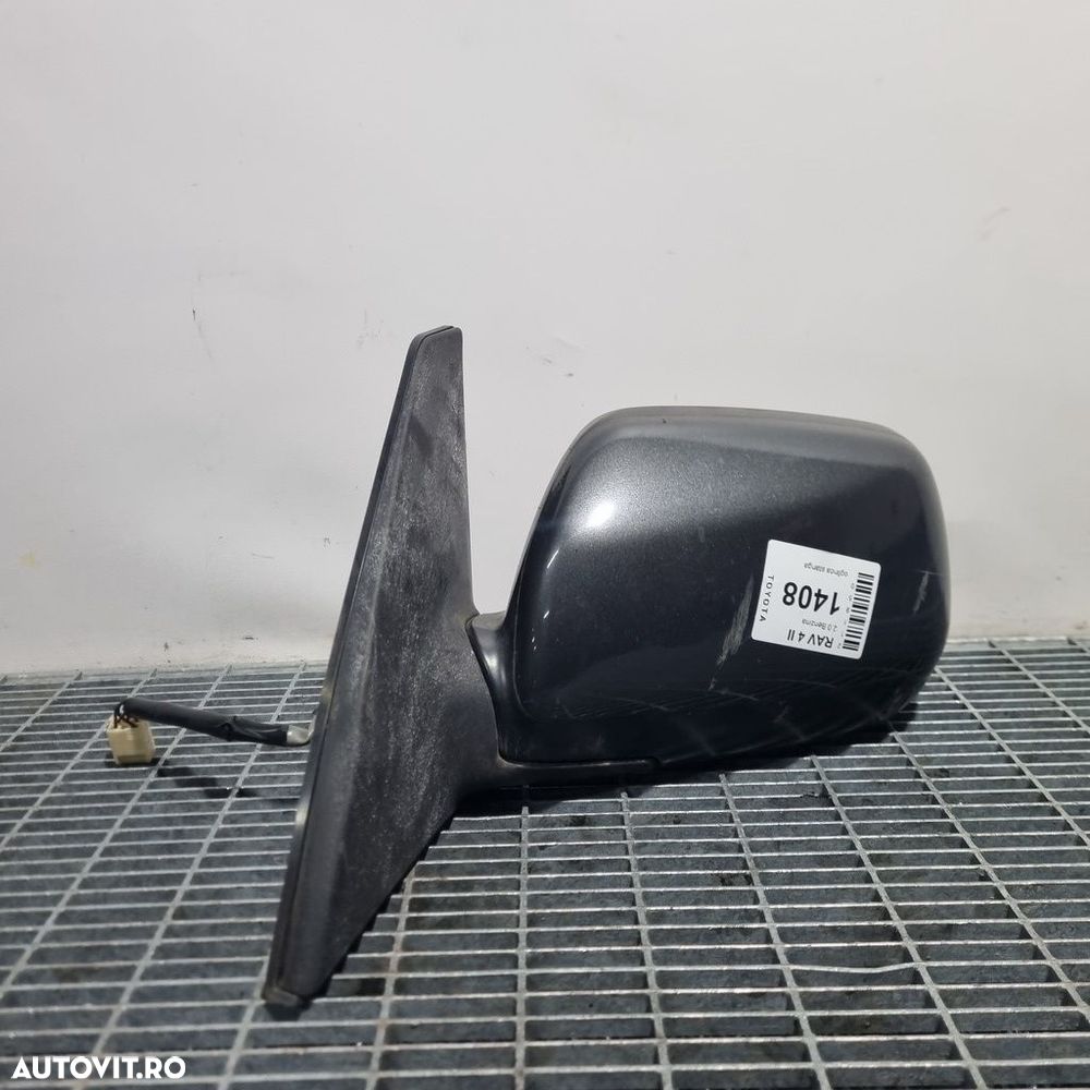 Oglinda stanga Toyota RAV 4 II 2002 - 2006 4 Usi DARK GREY 1E0 (1408) Fără rabatare ... - 1