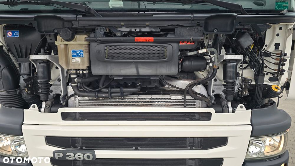 Scania P360 6x2 Euro 6 bez EGR, kurierka kontener 24 palety 9.7m rama do zabudowy laweta beczka asenizacyjna niski przebieg! - 25