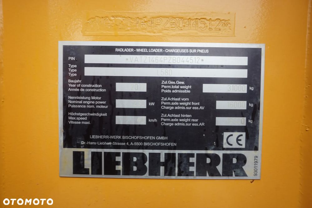 Liebherr L580 xpower - 22