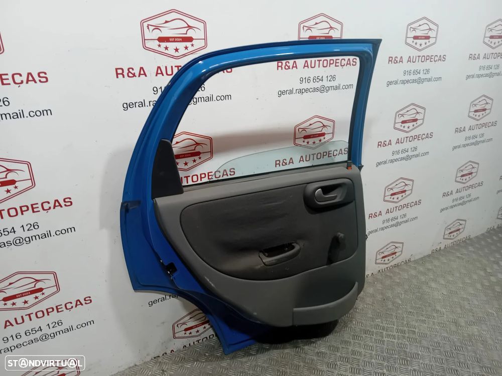 Porta Trás Traseira Esquerda Opel Corsa C Original - 5