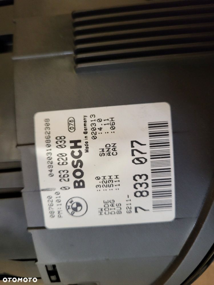 Licznik Zegar bmw m3 e46 3.2 343km  SMG - 3