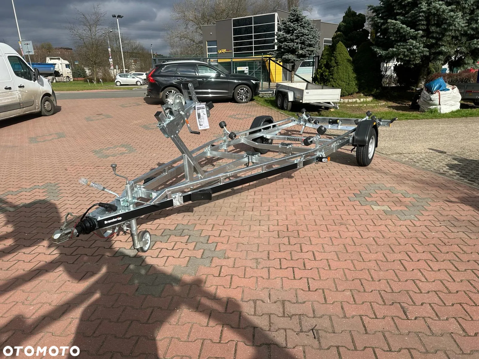 Brenderup Przyczepa Brenderup  221800B SR podłodziówka pod łodzie 6,6m mocna - 8
