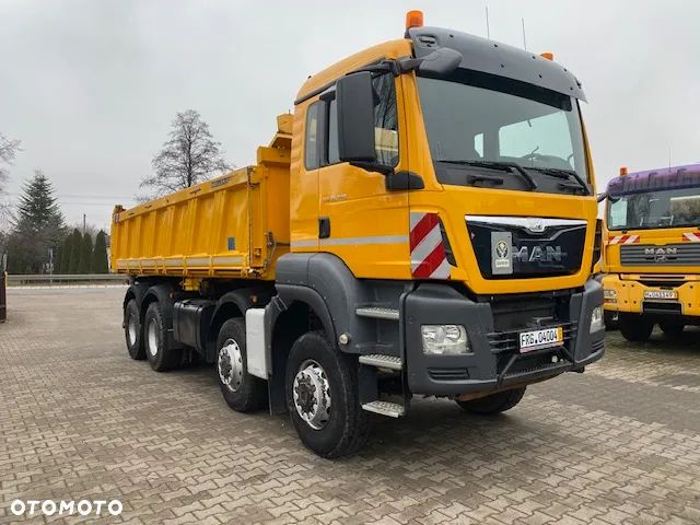 MAN TGS 35.440 8x6  Wywrotka Meiller Bordmatic 2015 r z Niemiec - 4