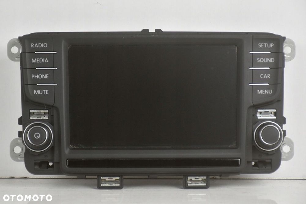 wyświetlacz * ekran monitor radia vw polo v 6c0919603 - 1