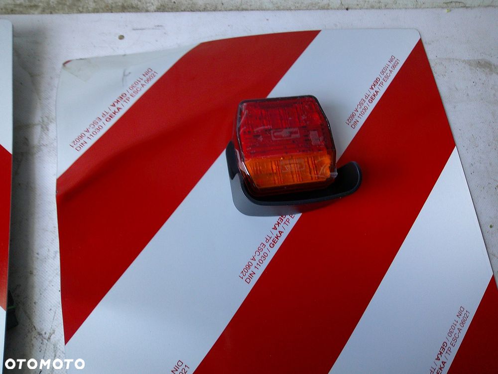 Zestaw tablic ostrzegawczych LED gabaryt  423x423mm - 5