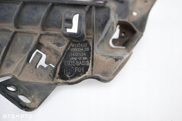 MOCOWANIE UCHWYT OSŁONY WYDECHU KOŃCÓWKA BMW X5 G05 BASIS STRONA PRAWA