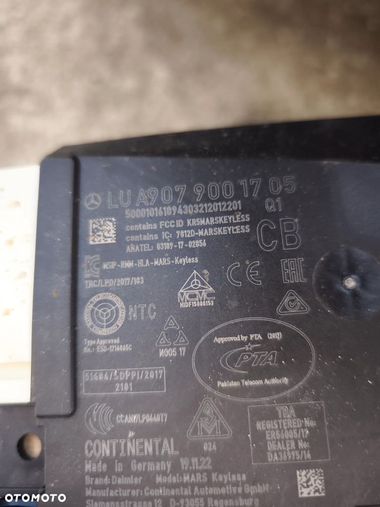 Zestaw startowy Mercedes-Benz Sprinter w907 2.2 651 a6519003603 - 3