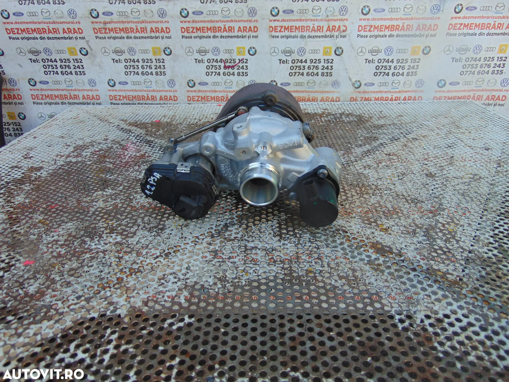 Turbina Opel Mokka 1.2 hybrid cod 985154498001 Peugeot Citroen motor 1.2 hn09 hibrid 208 2008 c4 308 3008 ds3 207gt c3 corsa - 4