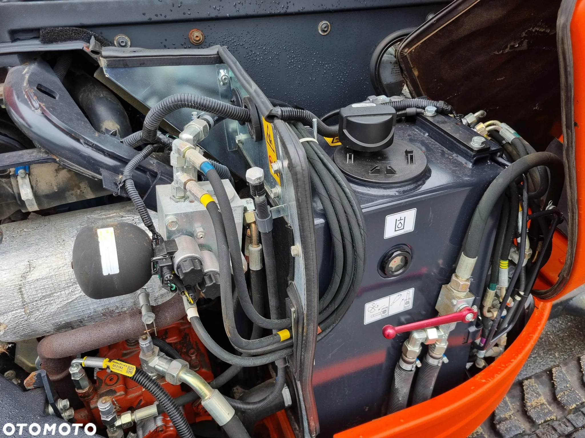 Kubota U35 koparka 3,7 tony 2016r 3sekcje zamki na tłokach  z Norwegi JakNowa 1650h - 20