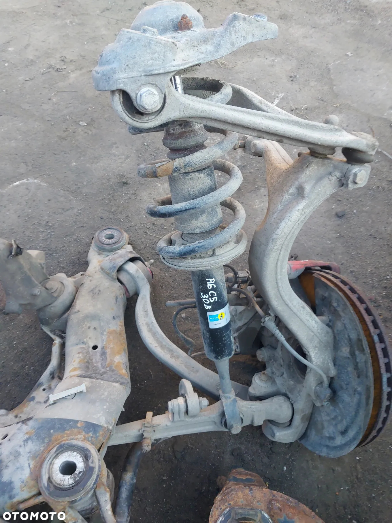 Zestaw zawieszenia komplet Mcperson przód tył przednie tylne Audi A6 C5 Kombi Avant Quattro 2.0 1.8T 2.4 2.8 1.9 2.5 Benzyna Diesel - 4