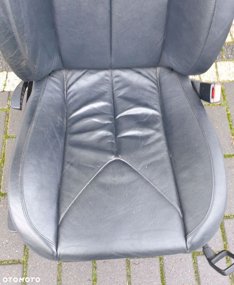 mercedes slk r171 fotel prawy przÓd przedni skÓra grzana szyja oryg - 2