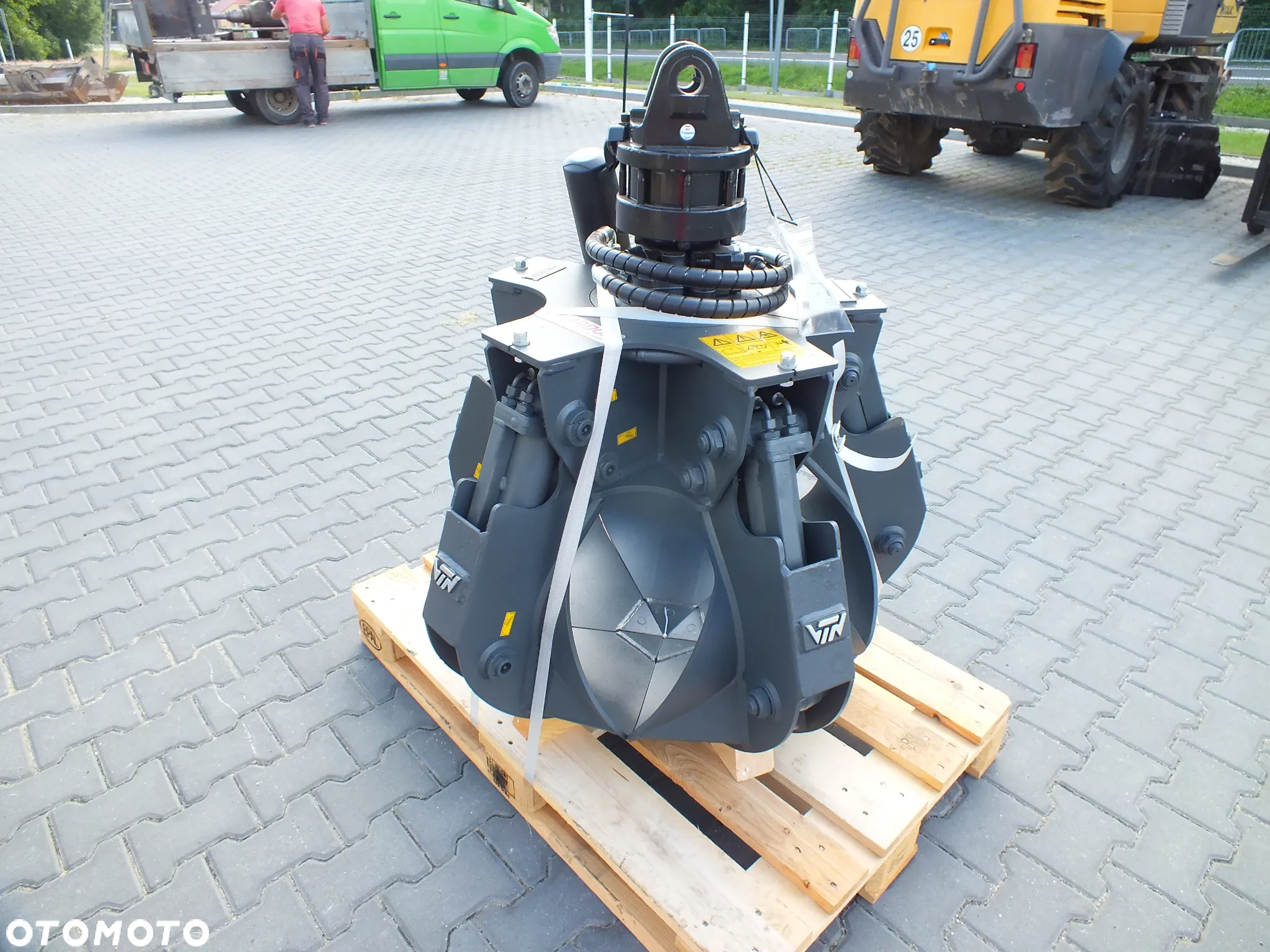 Obrotowy chwytak hydrauliczny do złomu VTN 92EC300 - 8
